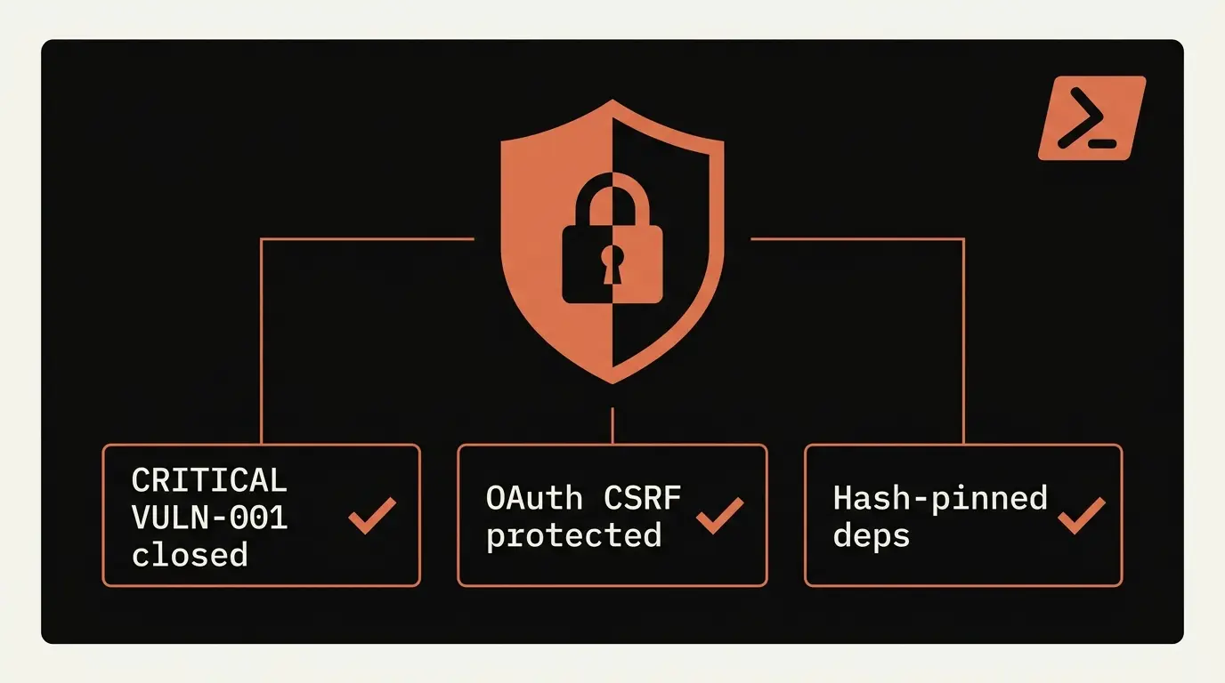 Claude Blog v1.7.1 security hardening: 1 CRITICAL and 5 HIGH vulnerabilities closed