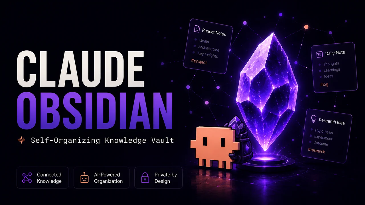 claude-obsidian v1.9 Compound Vault adds hybrid retrieval, methodology modes, and multi-writer safety to an AI second brain