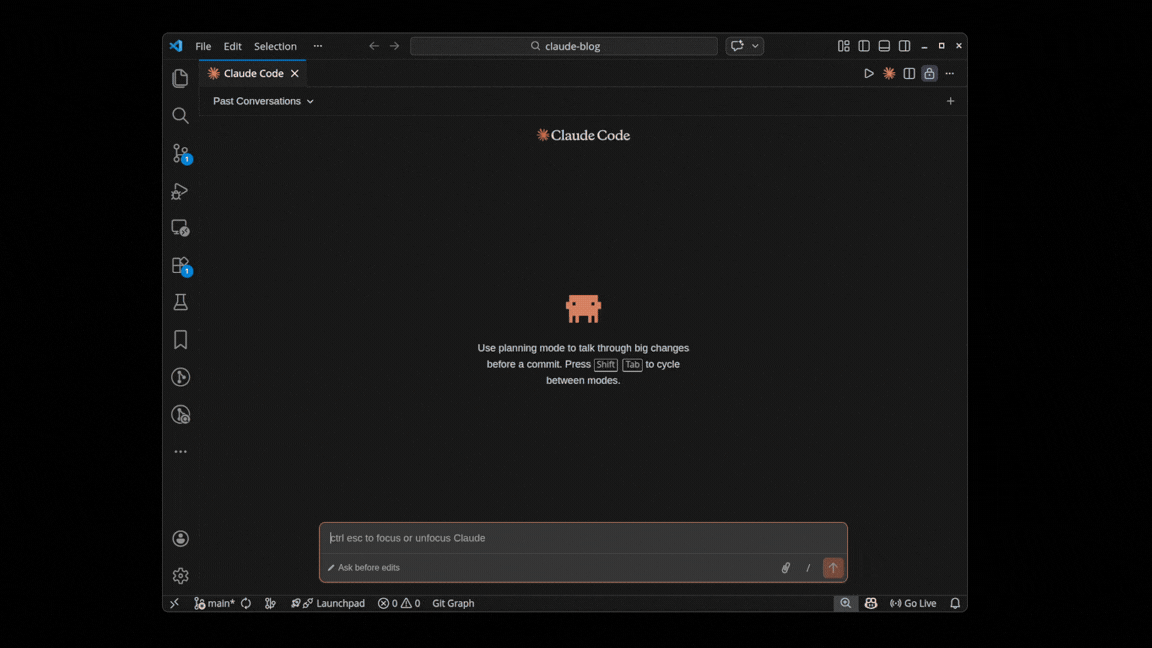 Claude Blog command interface showing all 17 blog skill commands in the terminal