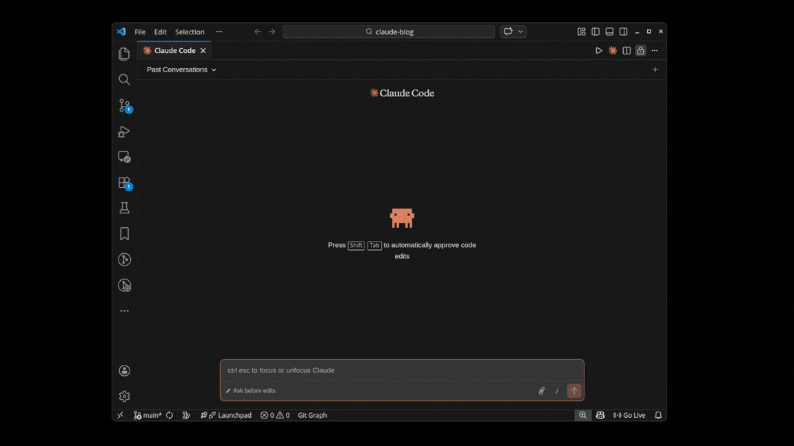 The /blog write command generating an SEO-optimized blog post with 4 AI agents